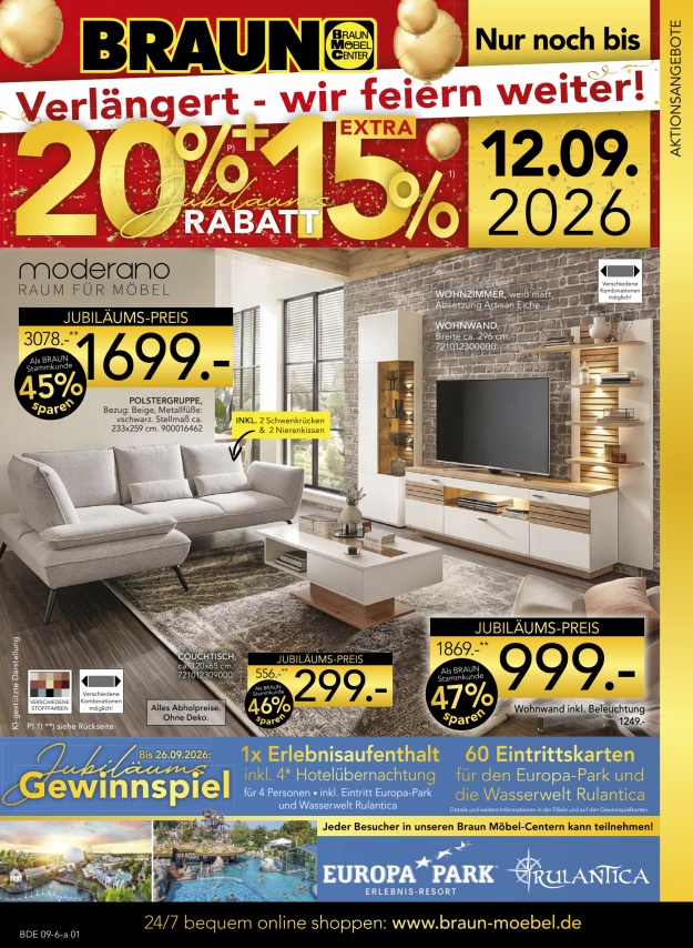Wir feiern weiter