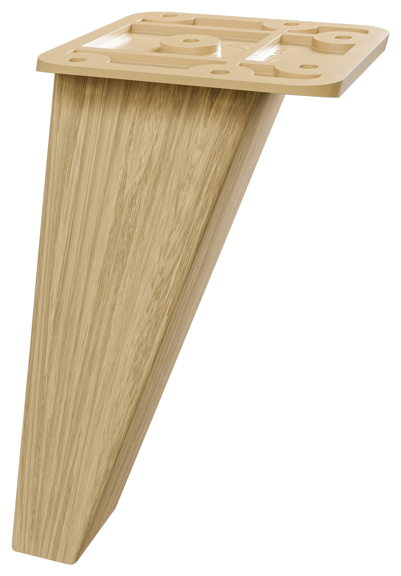 Fuß-Set eckig, 383 Quickset