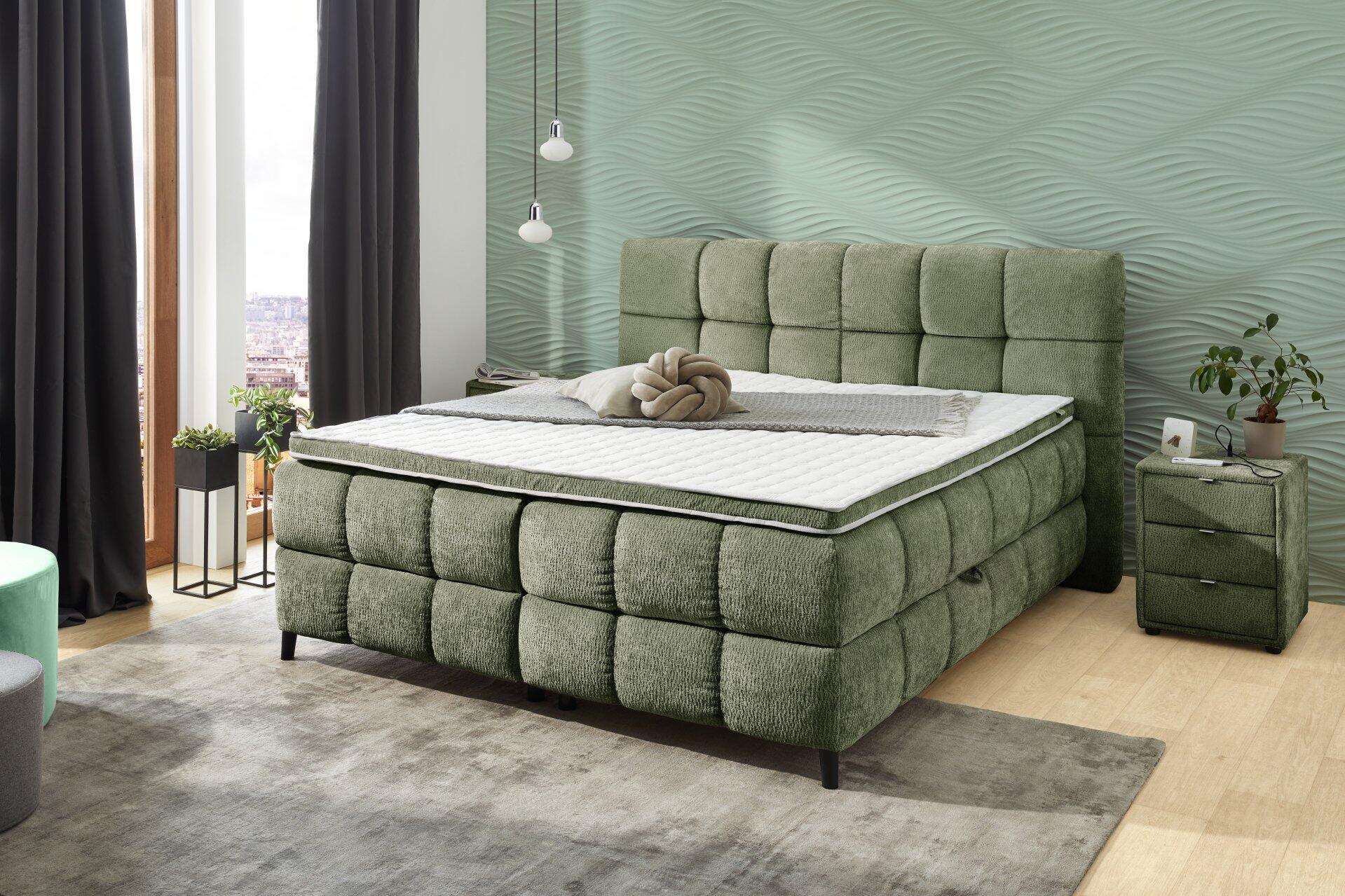 Boxspringbett m bk, Molly