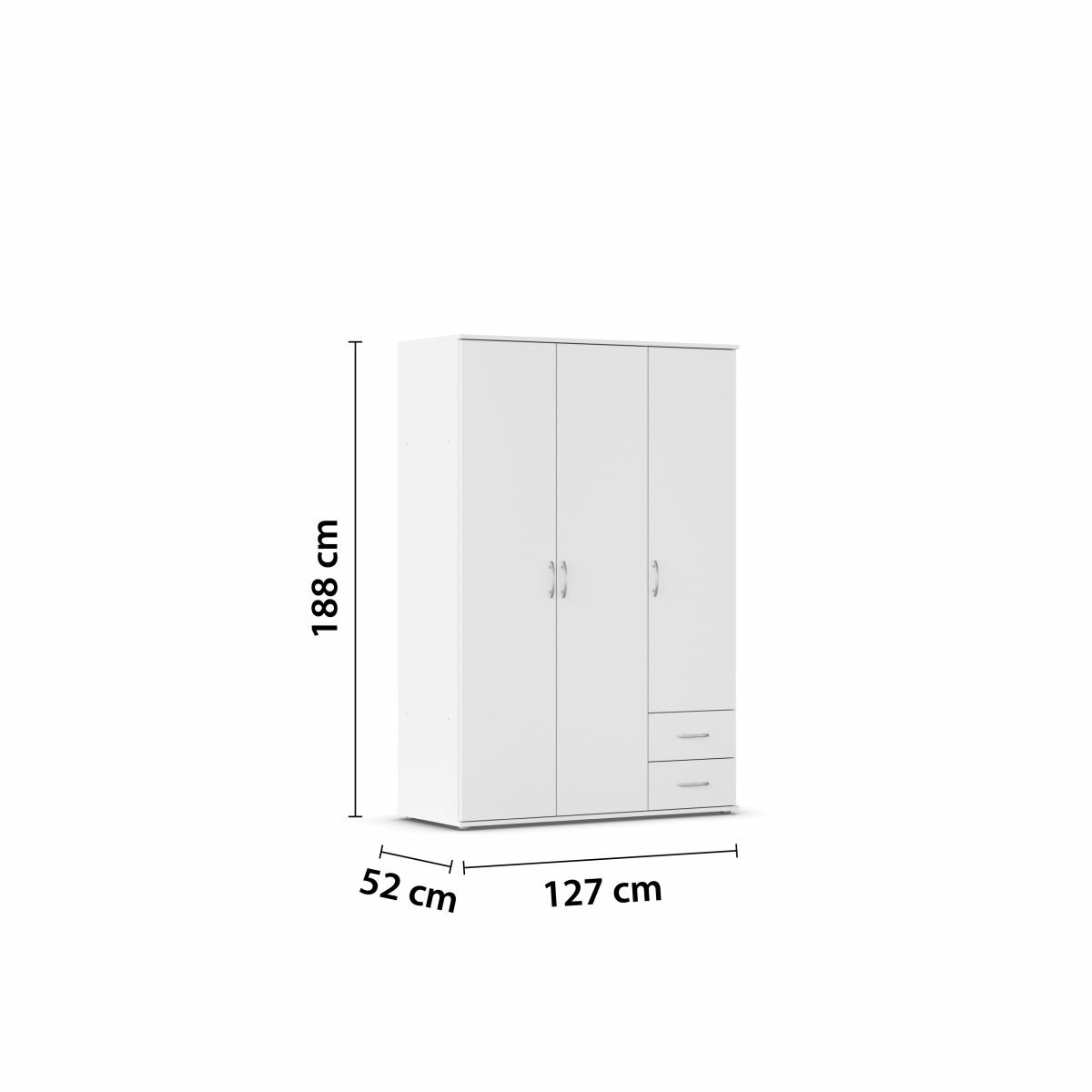 Drehtürenschrank, Twin
