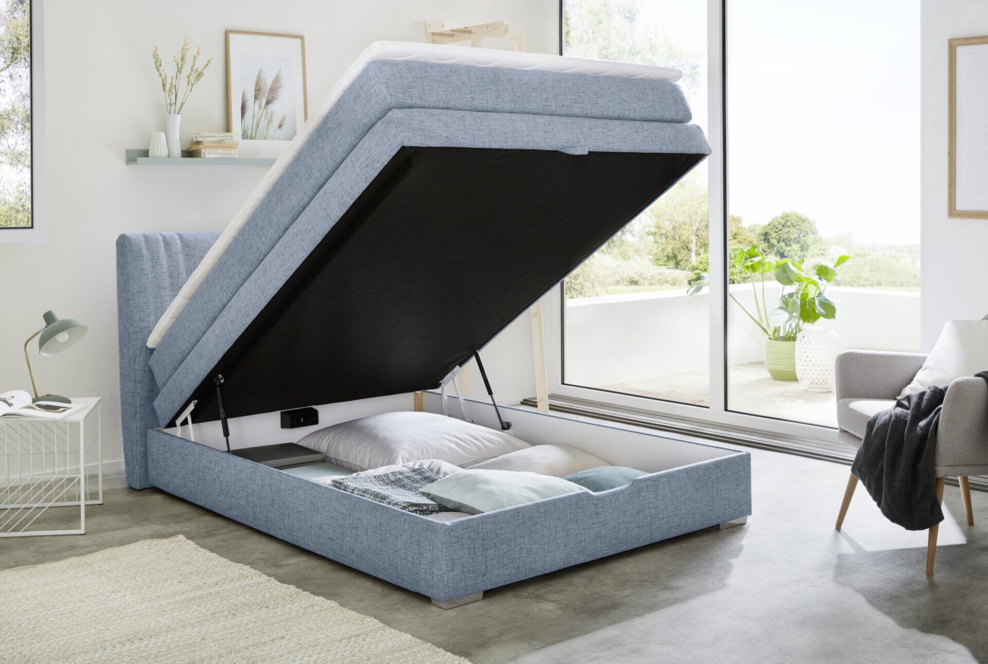 Boxspringbett m bk, Amira
