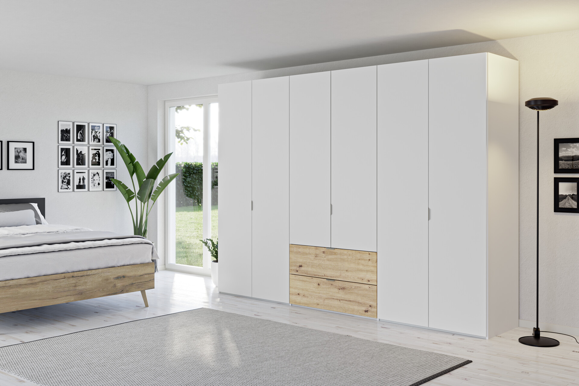 Drehtürenschrank, Longline
