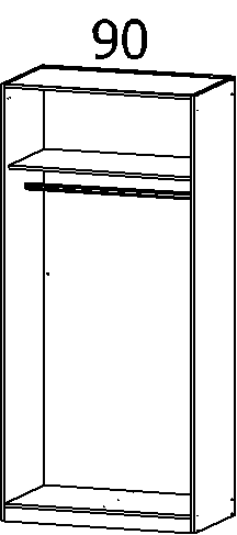 Drehtürenschrank, Celle