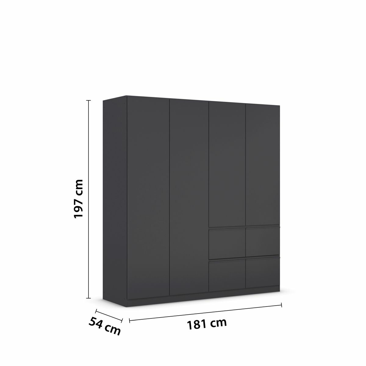 Drehtürenschrank, Asra