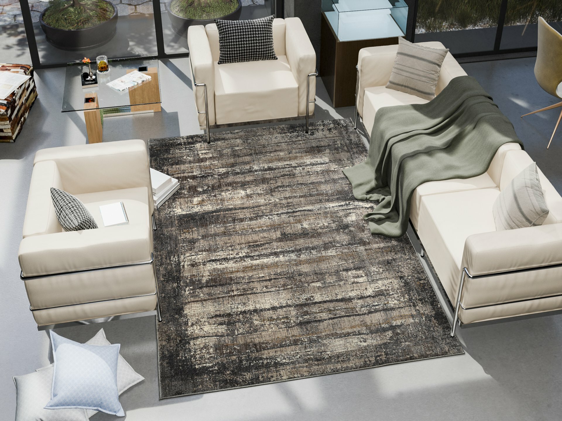 Maschinenwebteppich, Toros