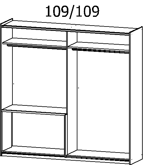 Schwebetürenschrank, Sevilla
