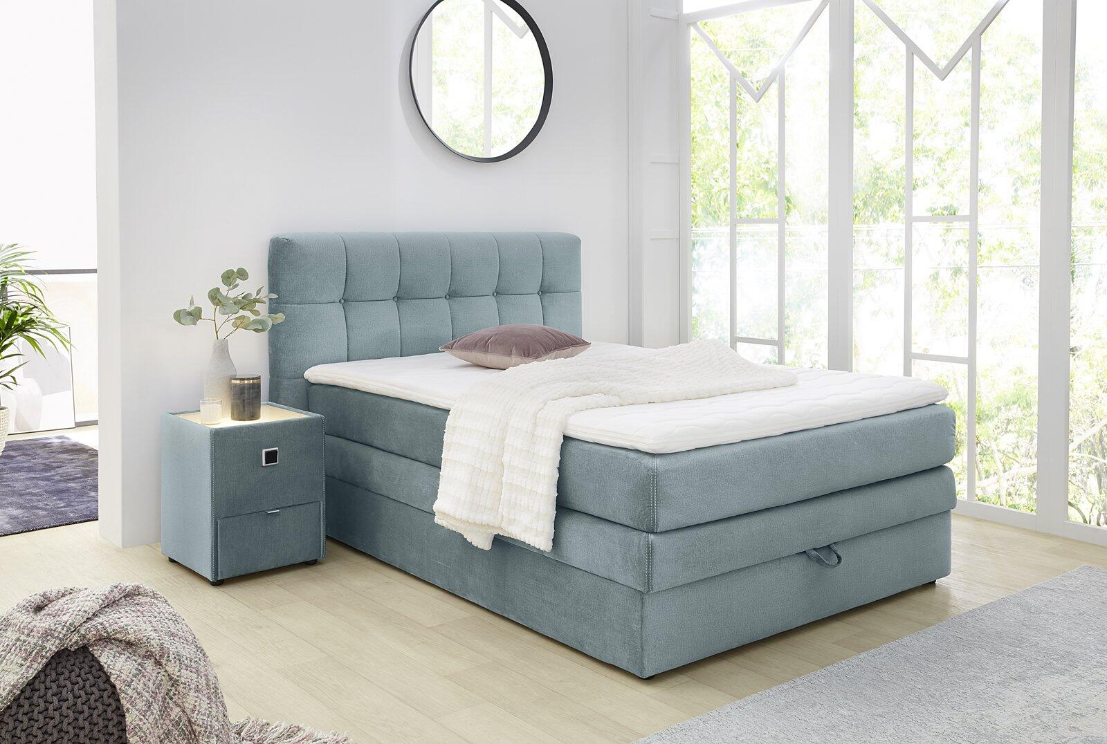 Boxspringbett m bk, Amy