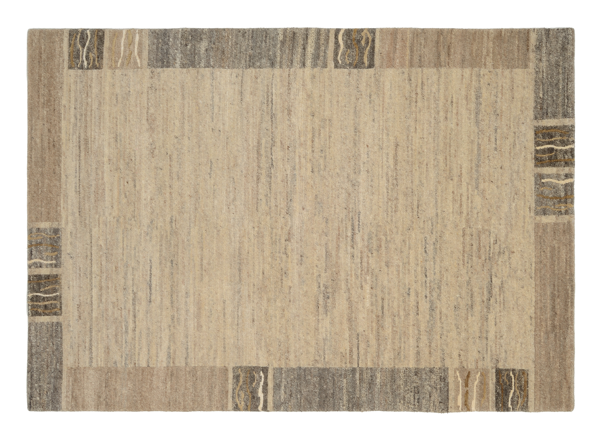 Handknüpfteppich, Natura Silk Greny