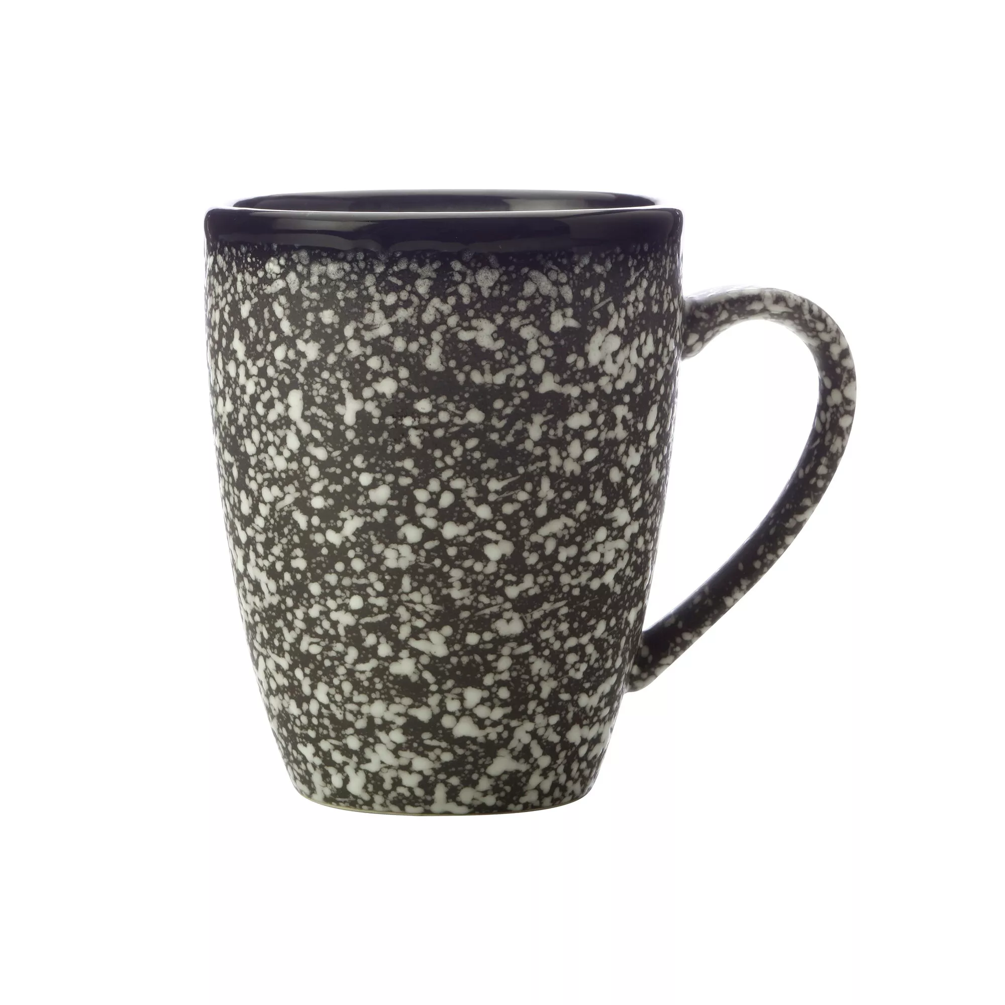 Becher, Keramik , Außen: Caviar Granite