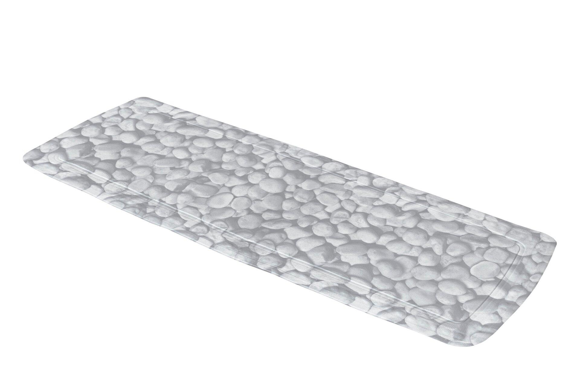Serviertbrett Stepstone mit grauen Flussstein-Muster und natürlicher Optik.