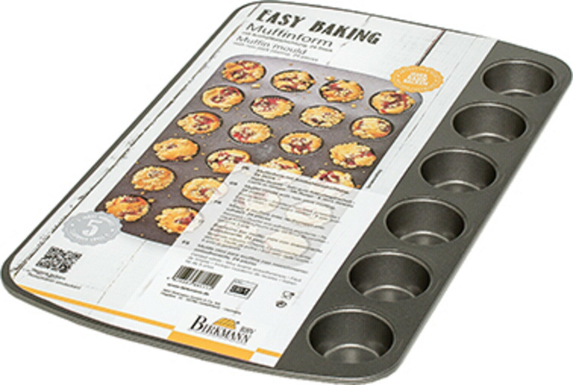 Birkmann Rbv Braun Mini-Muffinform, Easy Baking – Ca.24,6X2x39,4Cm