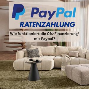 Möbel in Raten kaufen mit PayPal