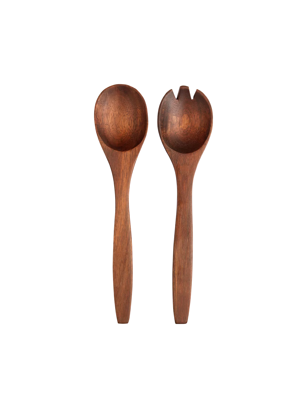 Salatbesteck, Wood