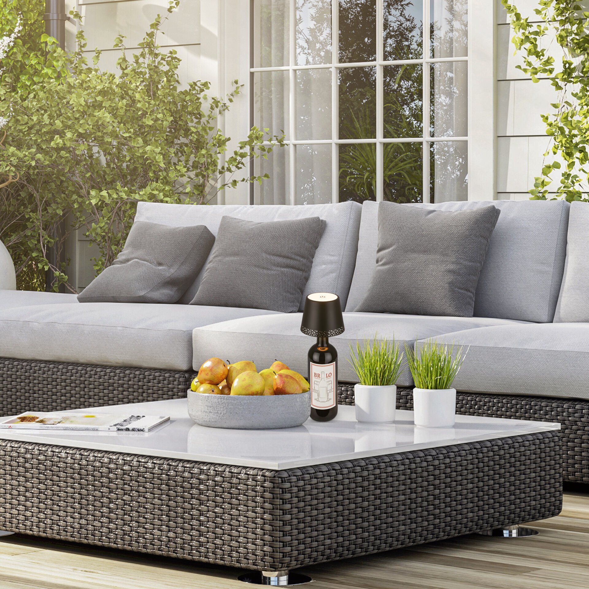 Tischleuchte, Flaska