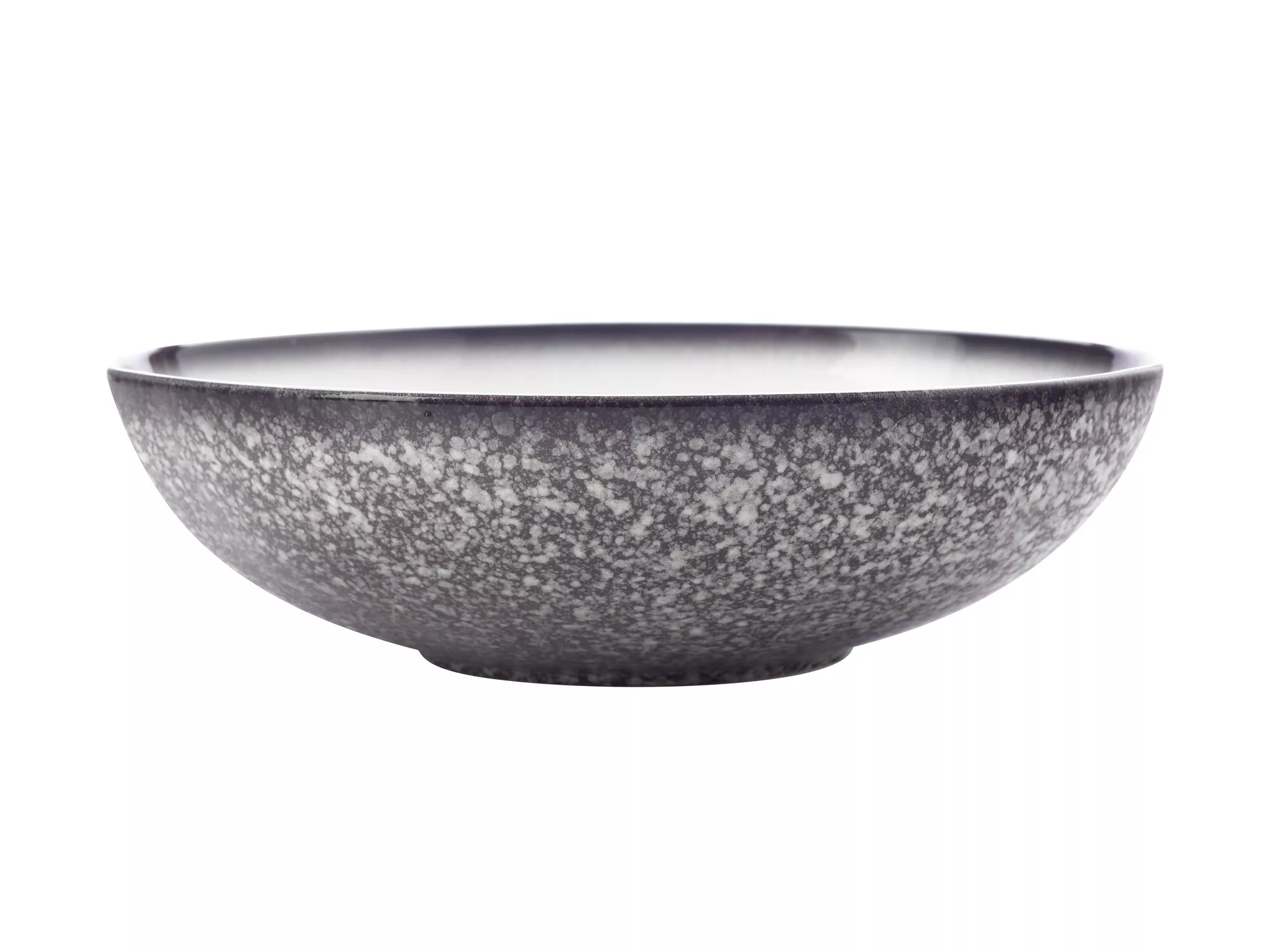 Schüssel, Keramik , Außen: Caviar Granite
