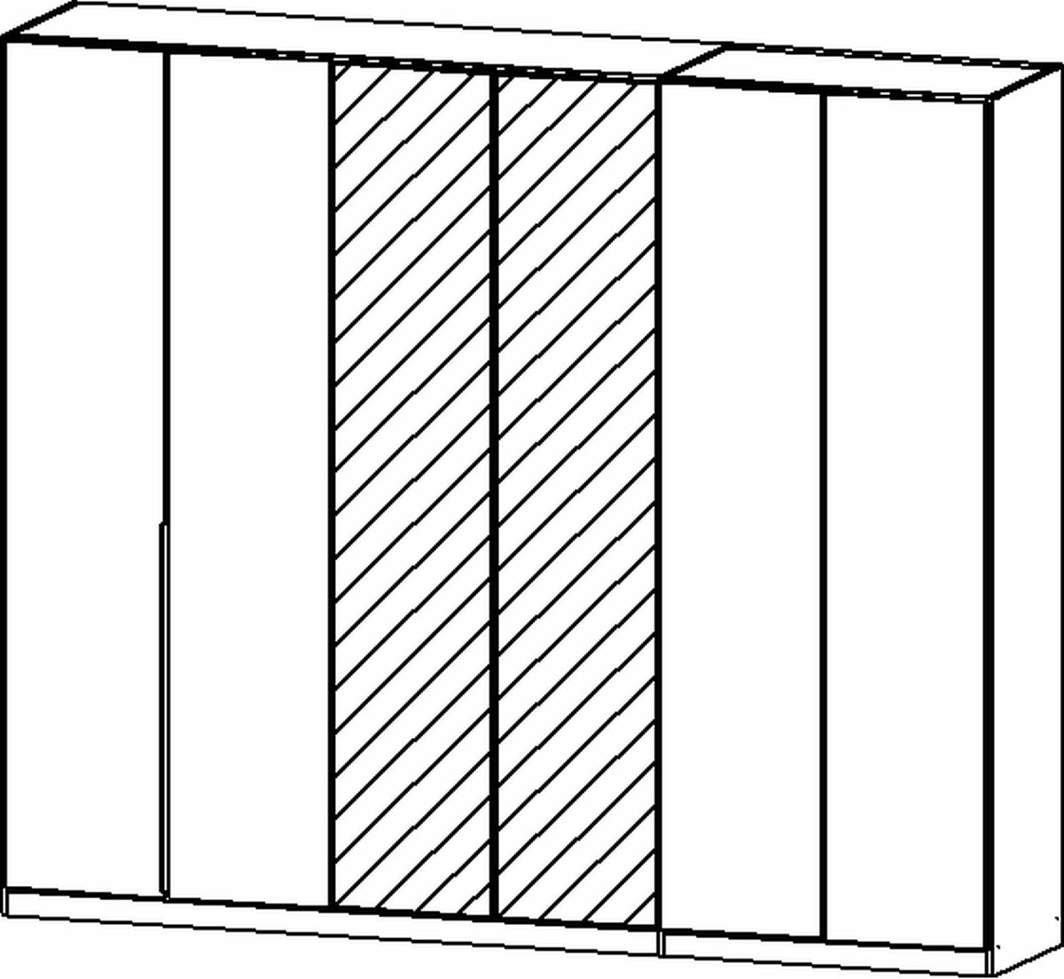 Drehtürenschrank, Alabama