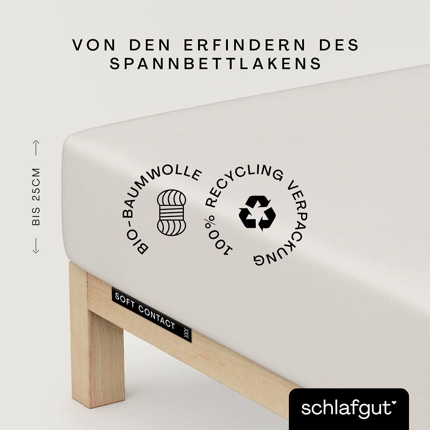 Spannbettlaken, Soft Contact