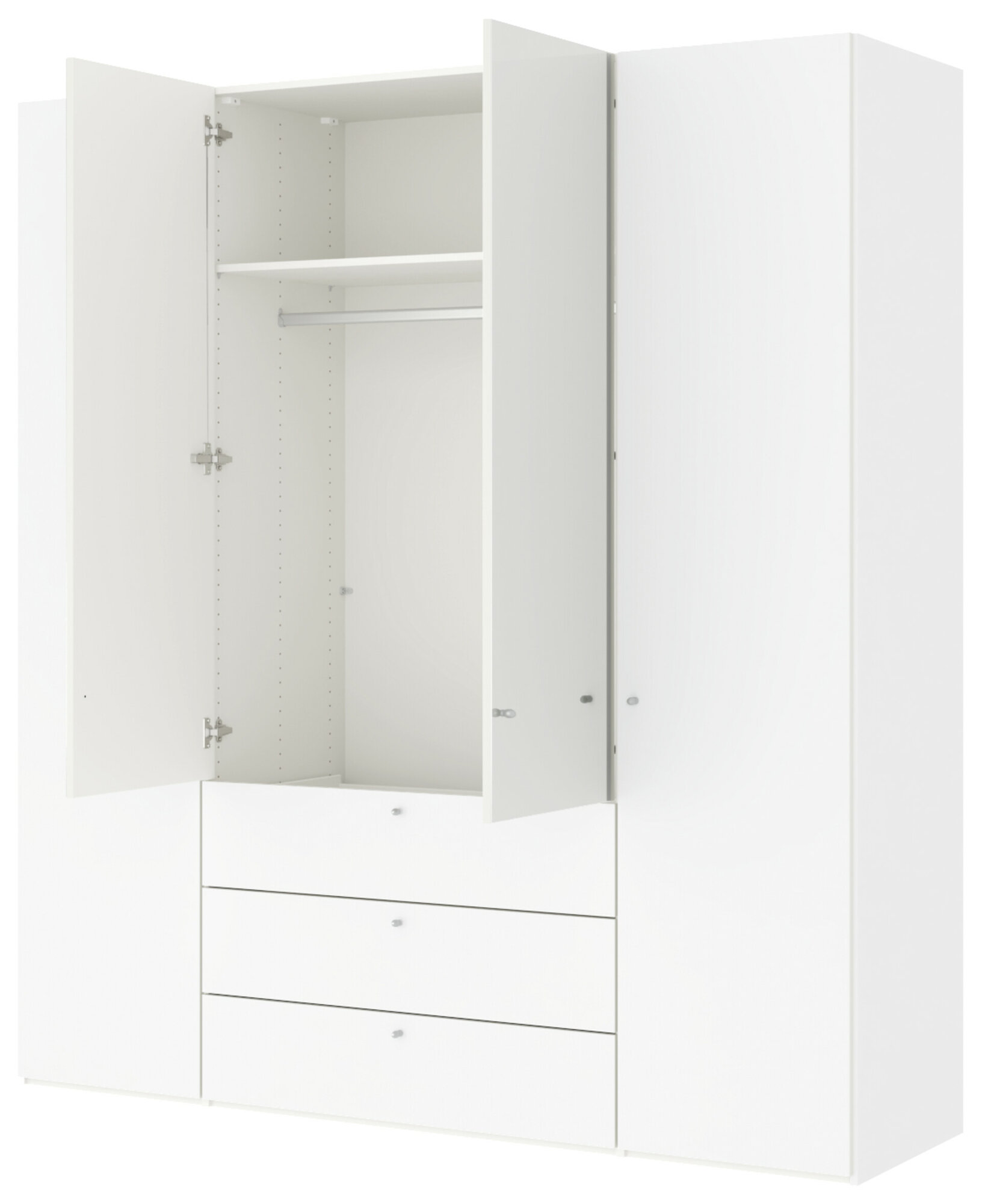 Drehtürenschrank, Longline