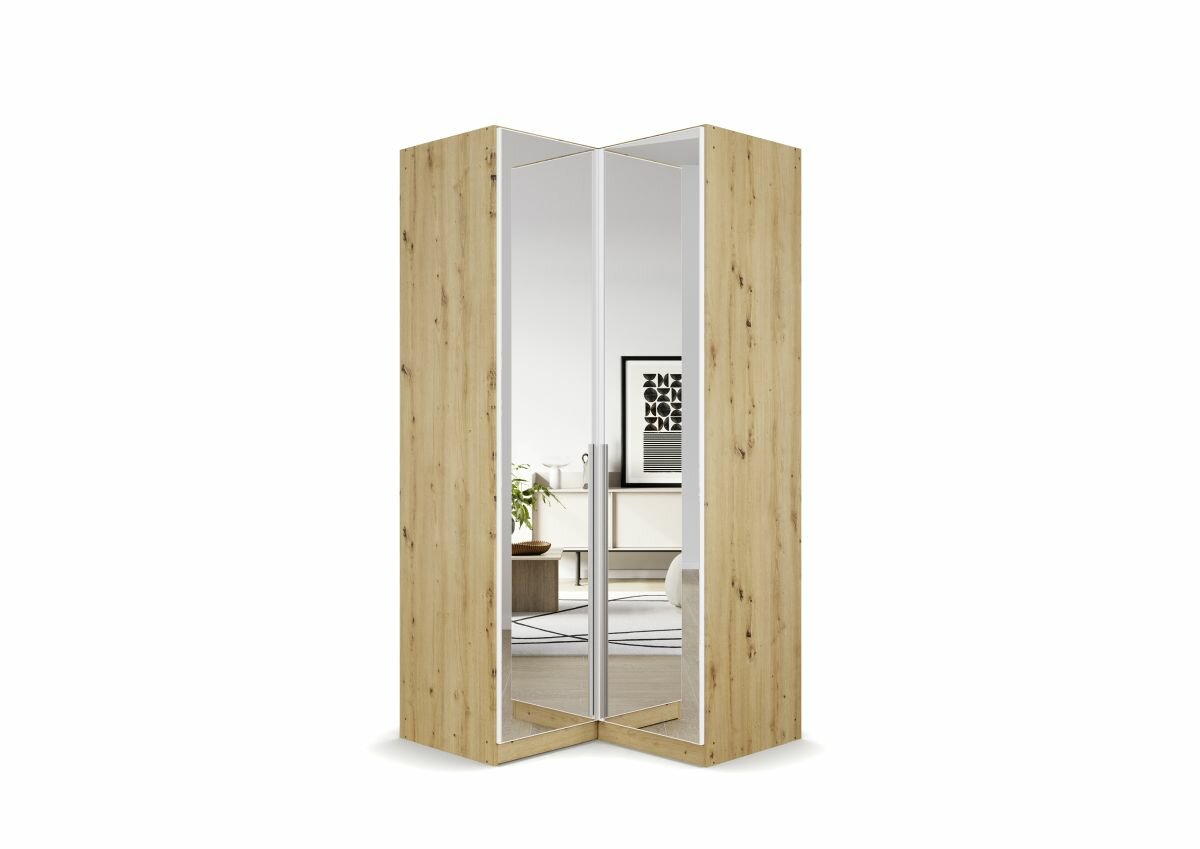 Drehtüren-Eckschrank, Alabama