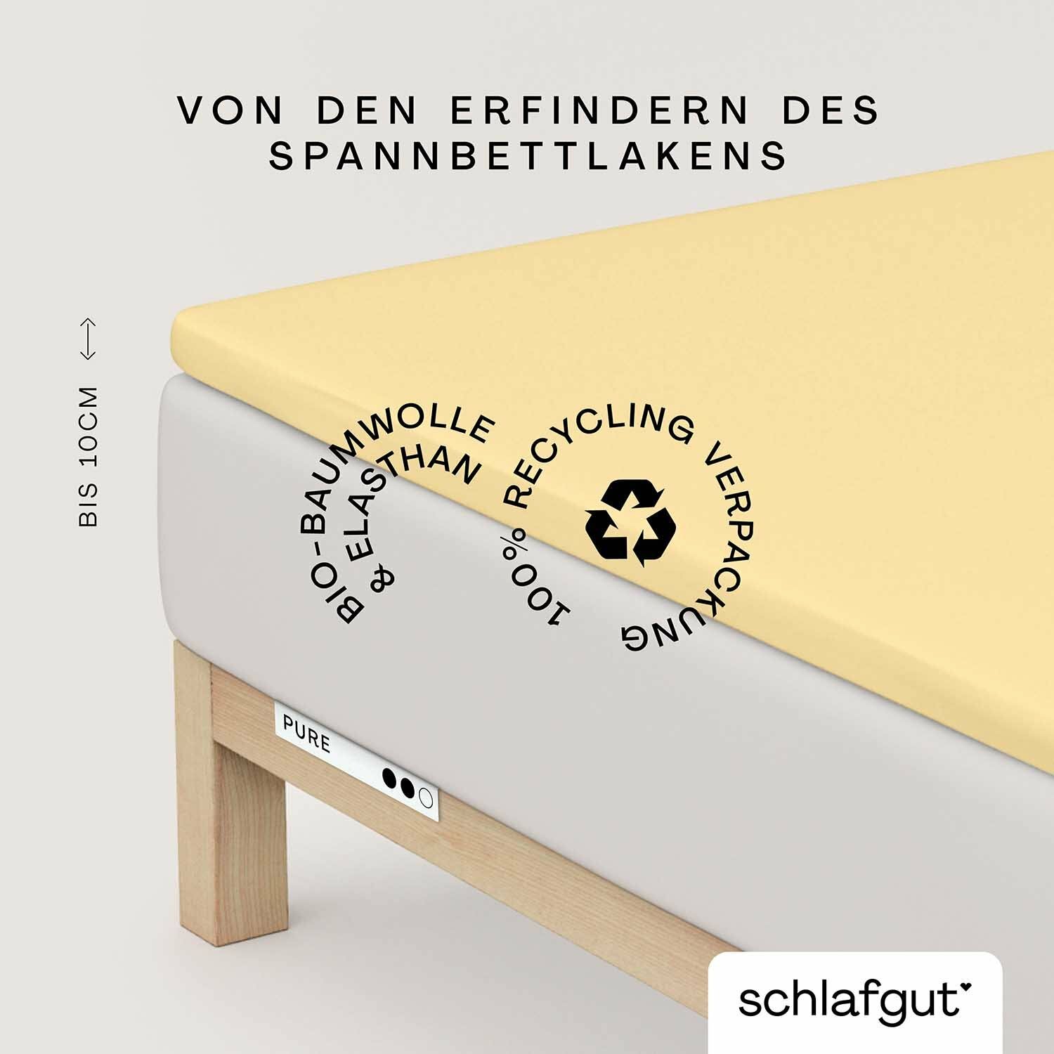 Spannbettlaken, Pure