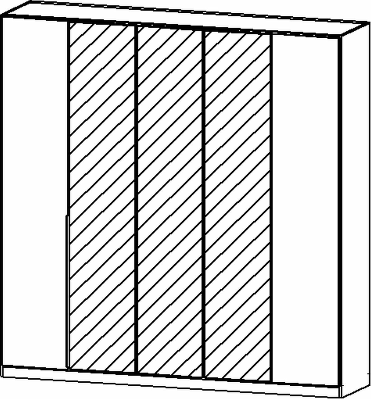 Drehtürenschrank, Alabama