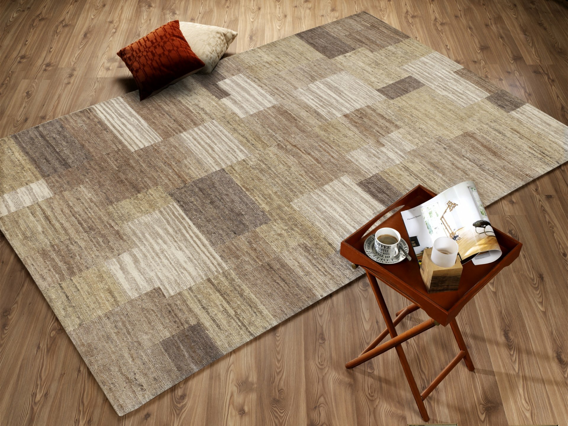 Handknüpfteppich, Badipur