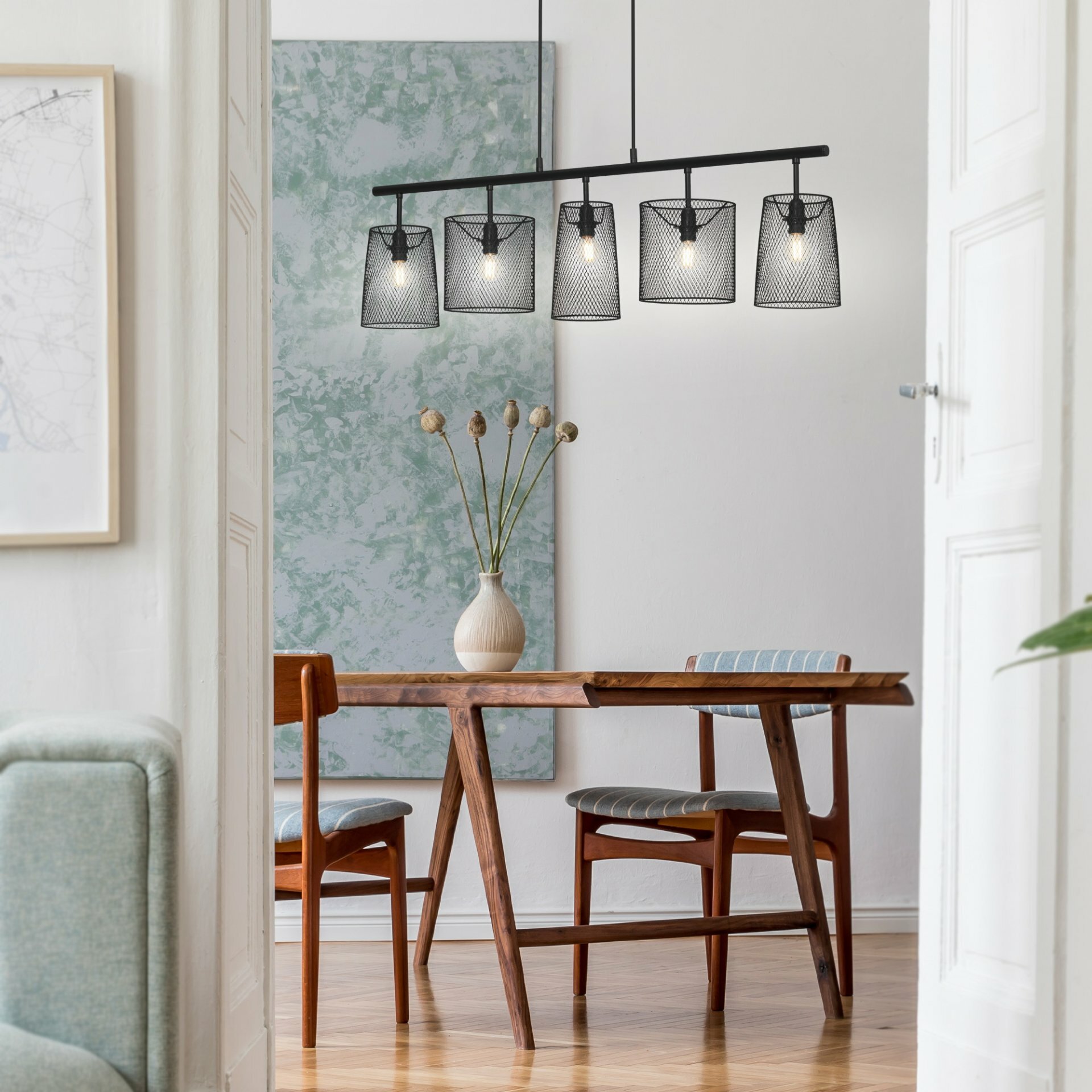 Pendelleuchte, Retro