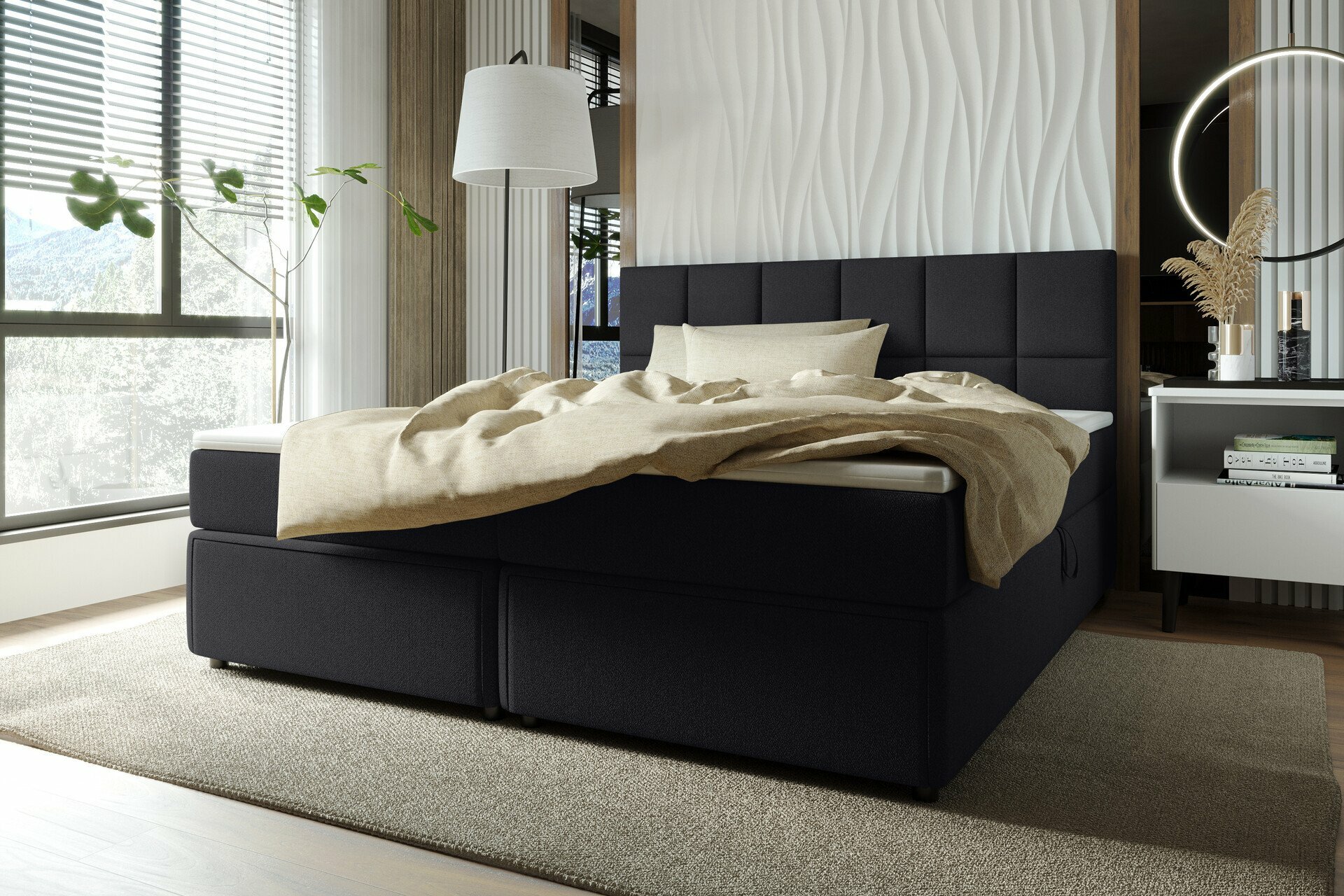 Boxspringbett, Garda