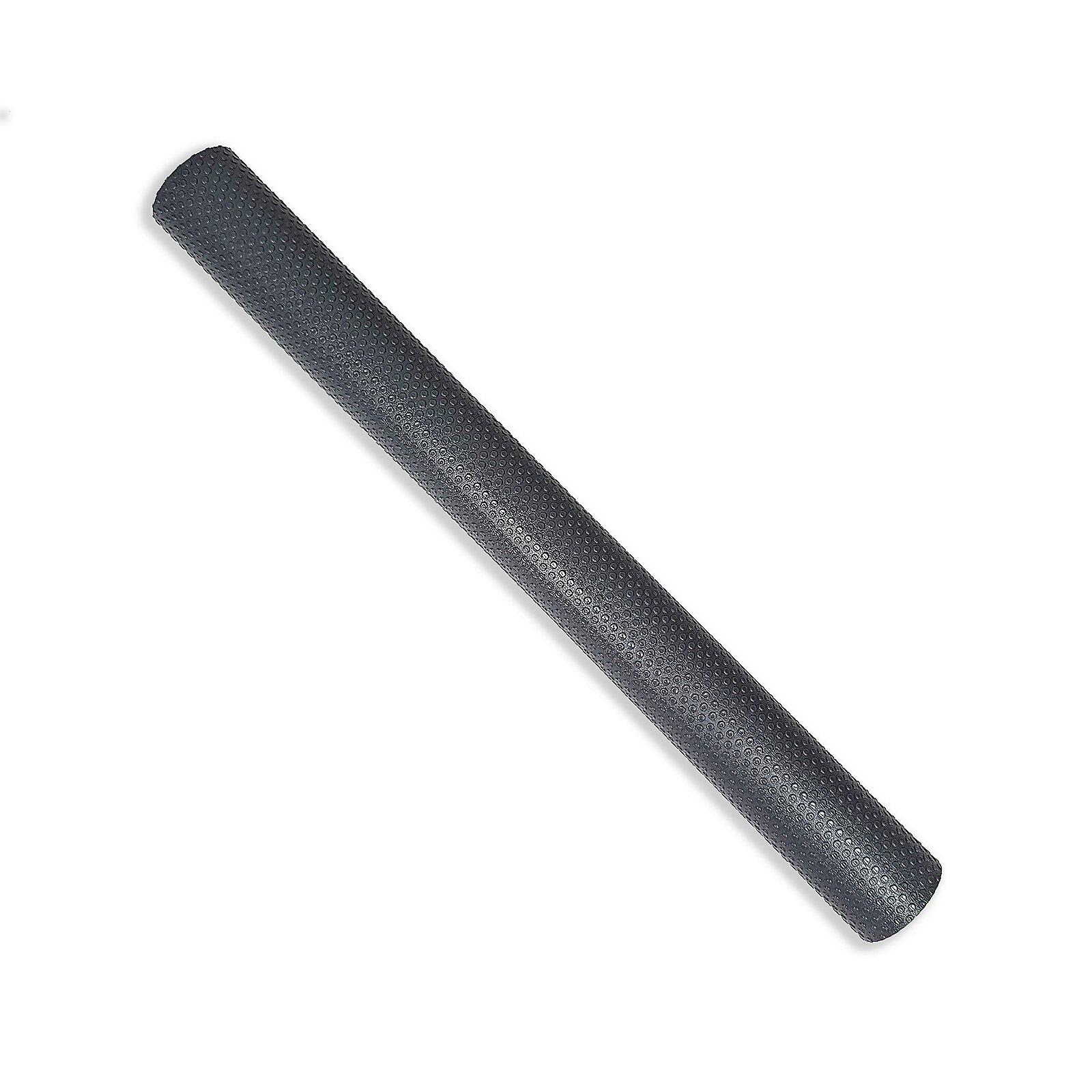 Schubladenmatte Soletta, grauer Zylinder mit strukturierter Oberfläche in Frontalperspektive.