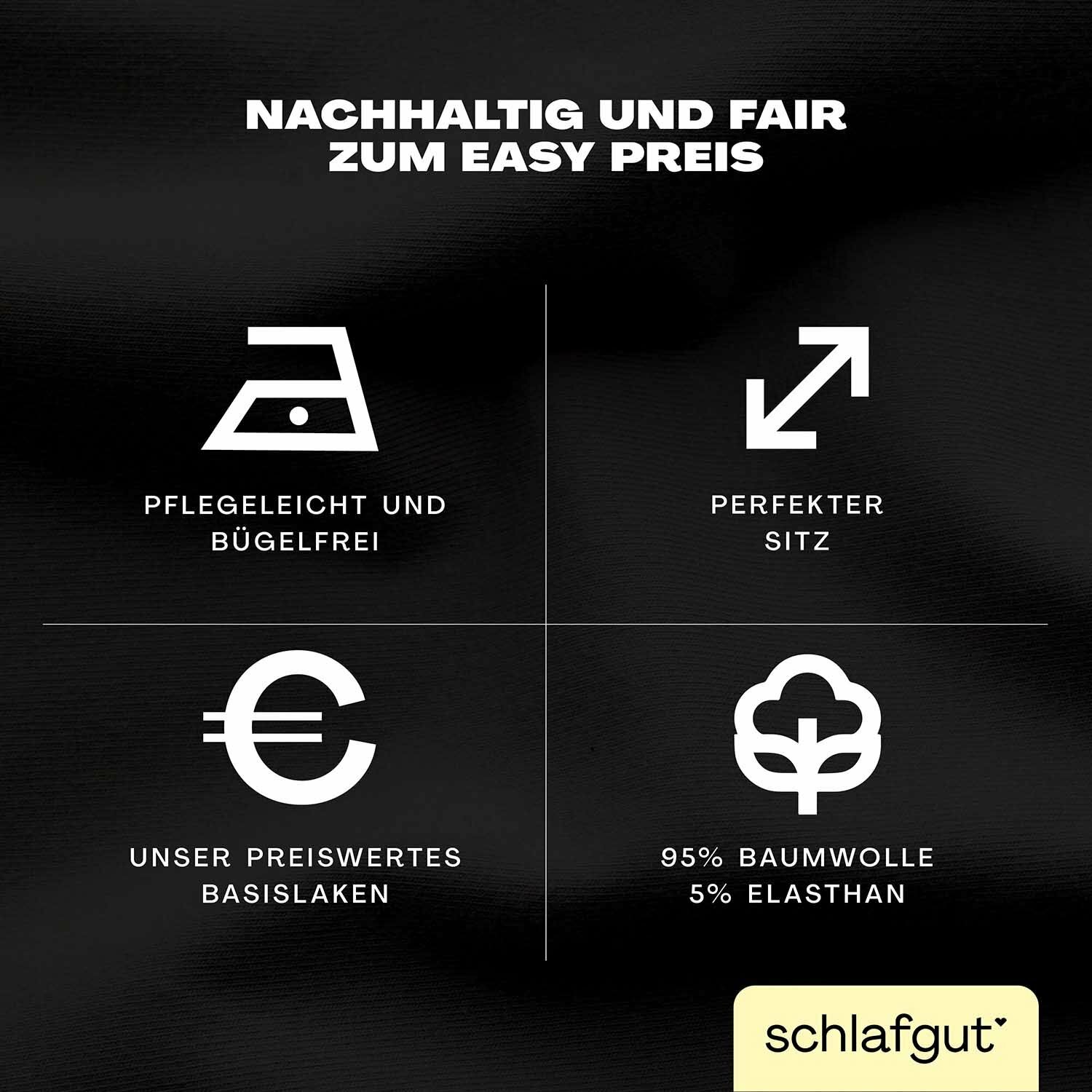 EASY Jersey Elasthan Boxspring Spannbettlaken