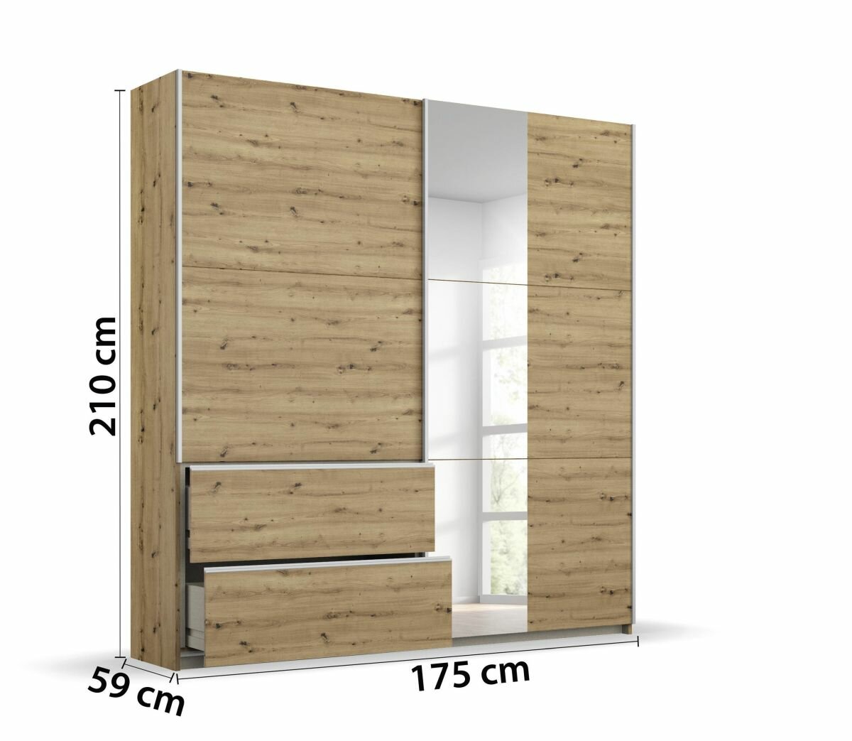 Schwebetürenschrank, Sevilla