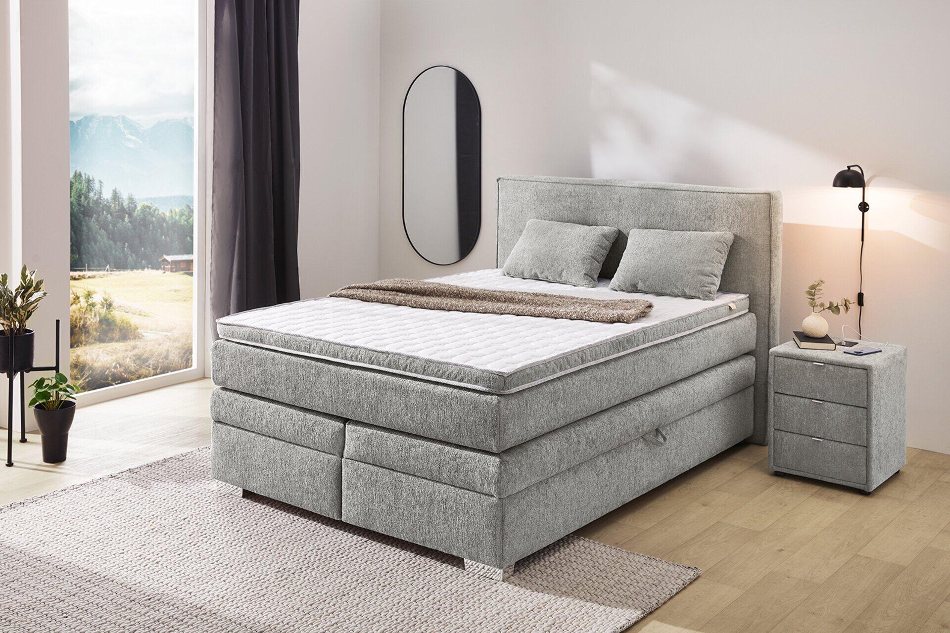 Boxspringbett m bk, Theresa
