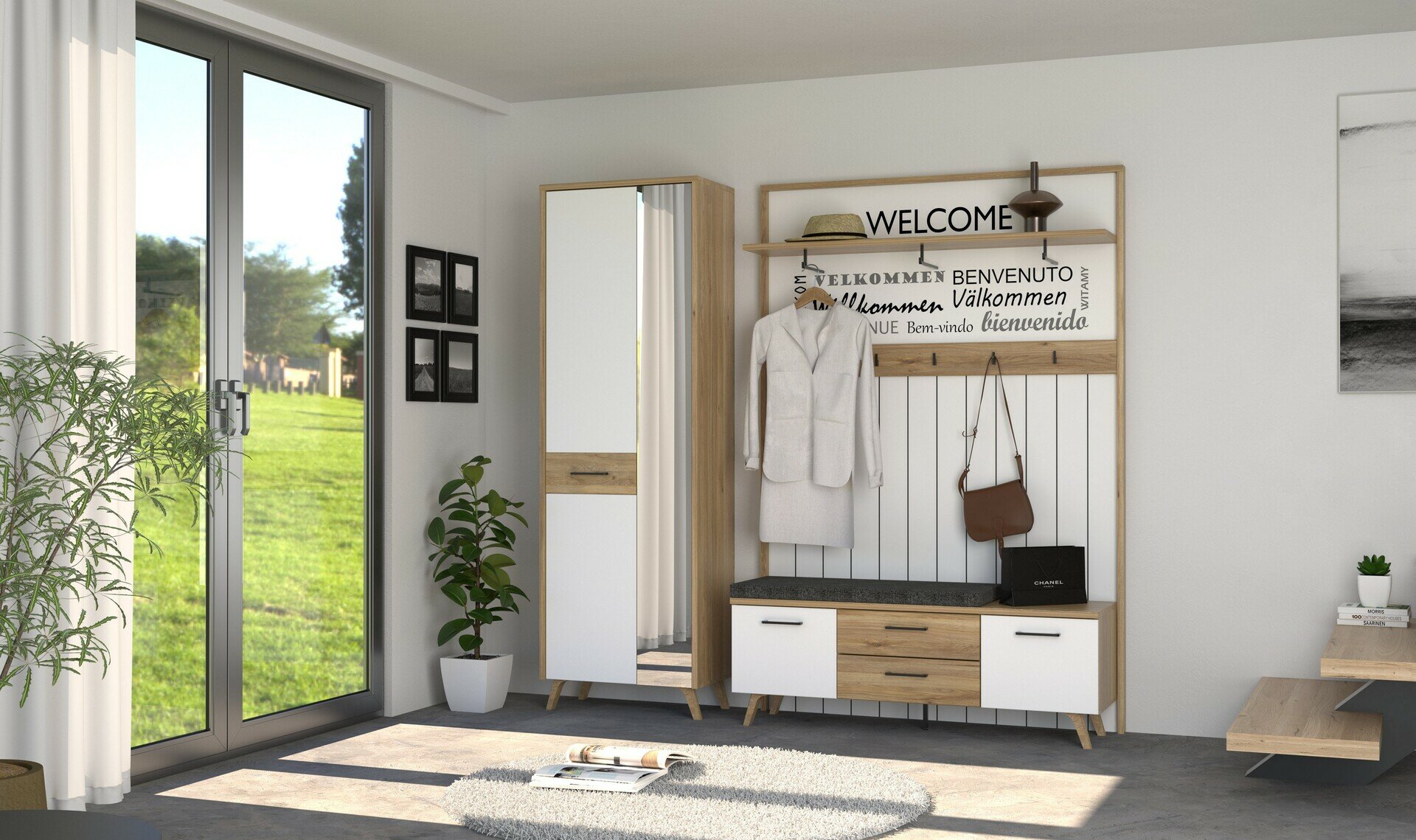 Garderoben-Kombi, Welcome-G