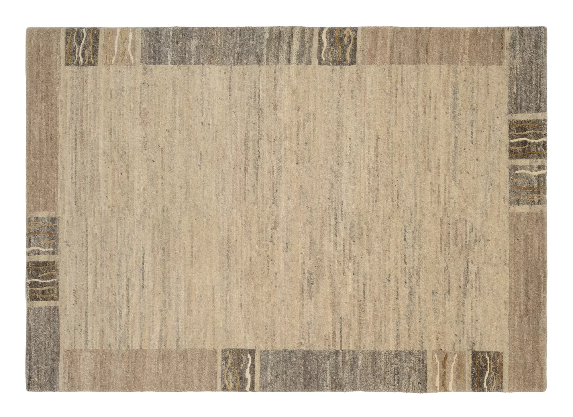 Handknüpfteppich, Natura Silk Greny