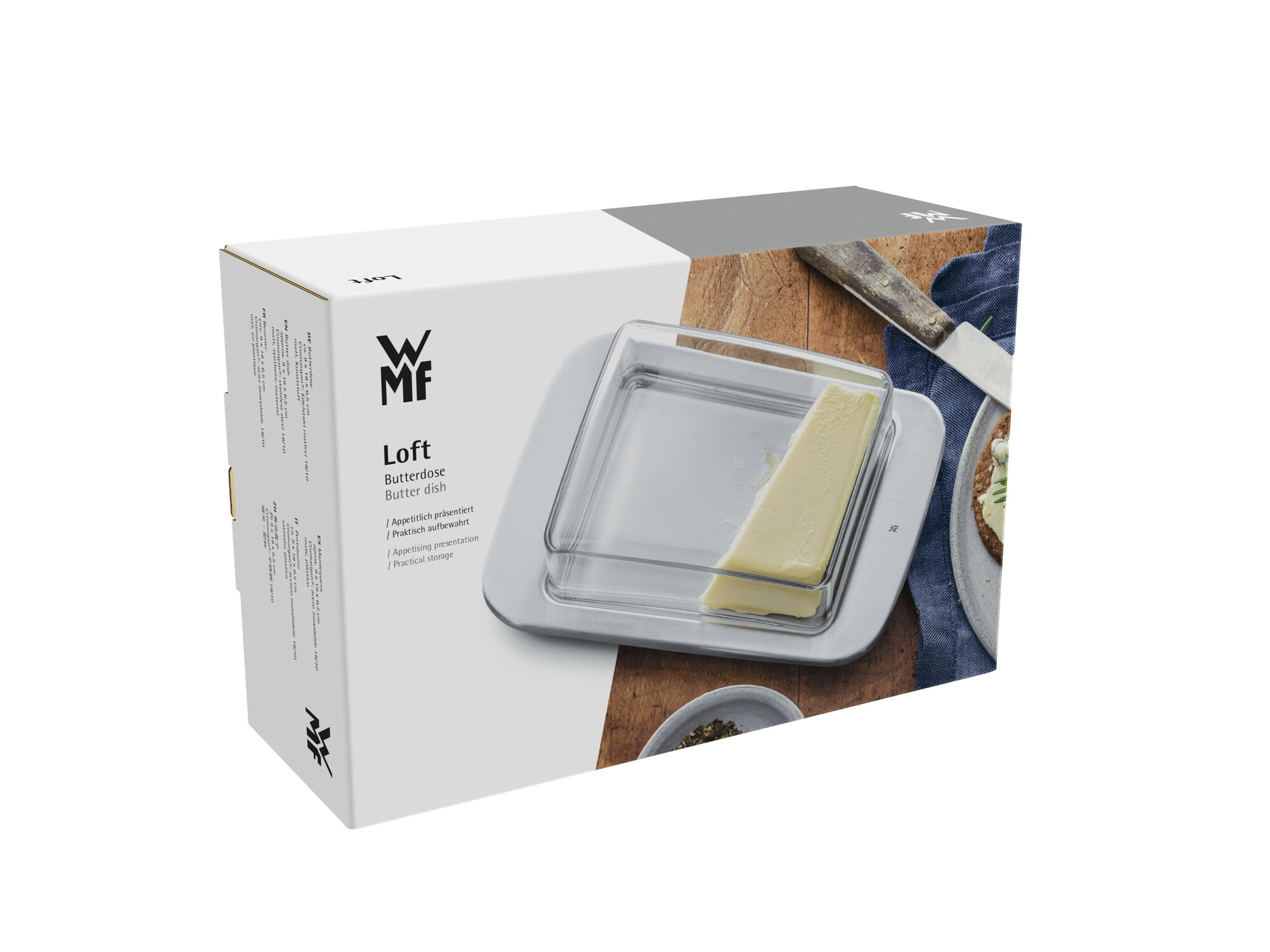 Butterdose, Loft