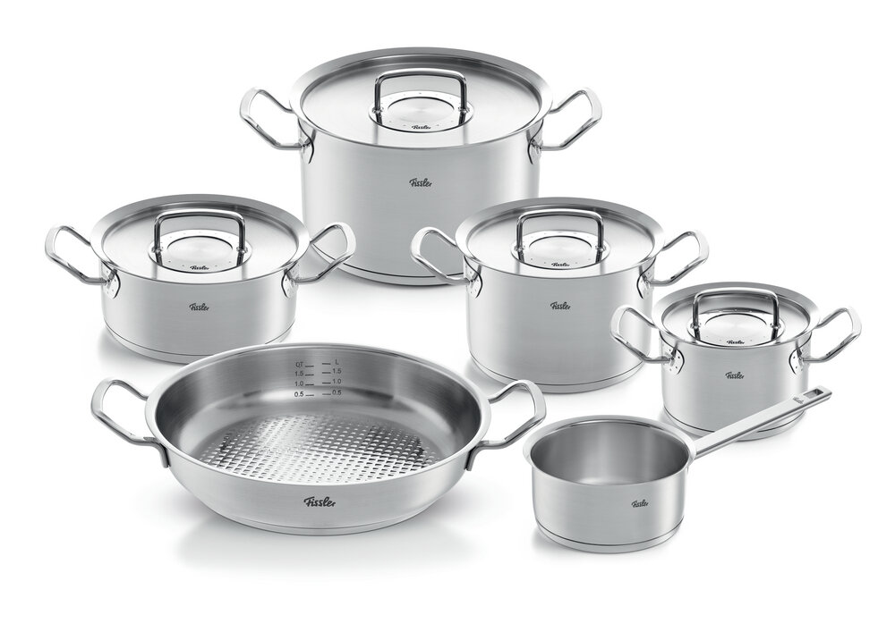 Topfset mit Stielkasserolle, Original-Profi Collection®