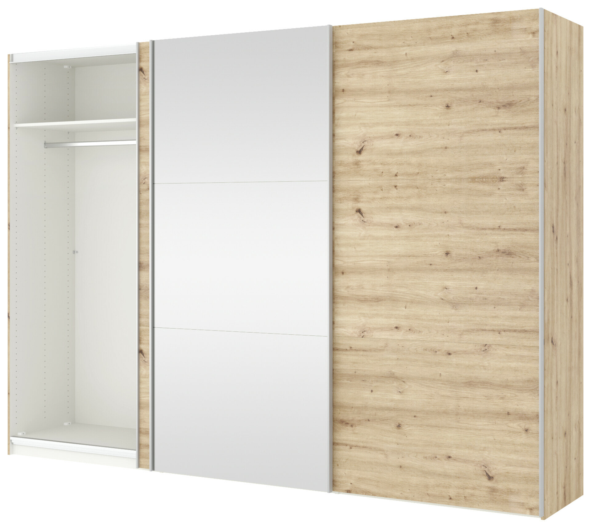 Schwebetürenschrank, Slideline