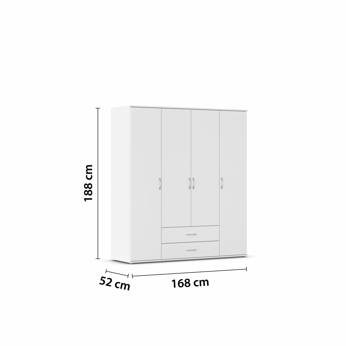 Drehtürenschrank, Twin