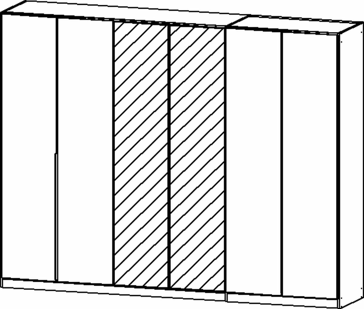 Drehtürenschrank, Alabama