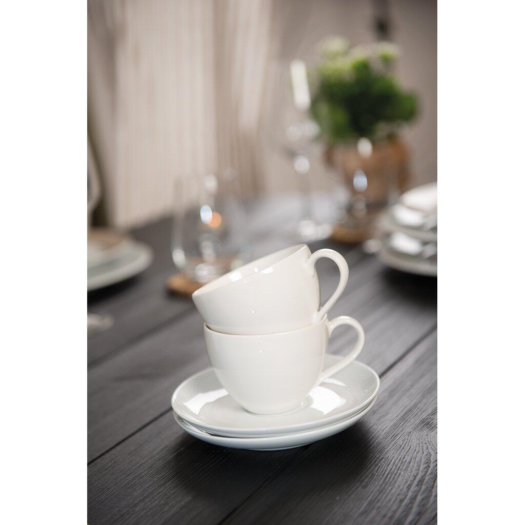 Kaffeeobertasse, Basic White