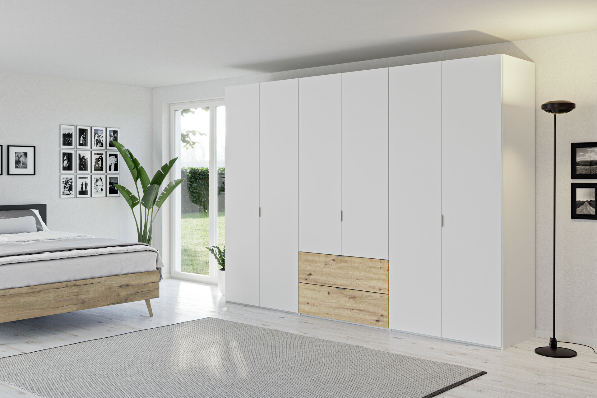 Drehtürenschrank, Longline