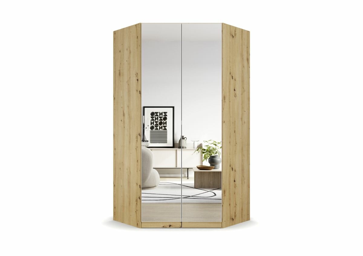 Drehtüren-Eckschrank, Alabama