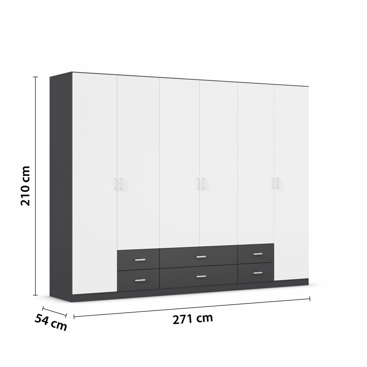 Drehtürenschrank, Gamma