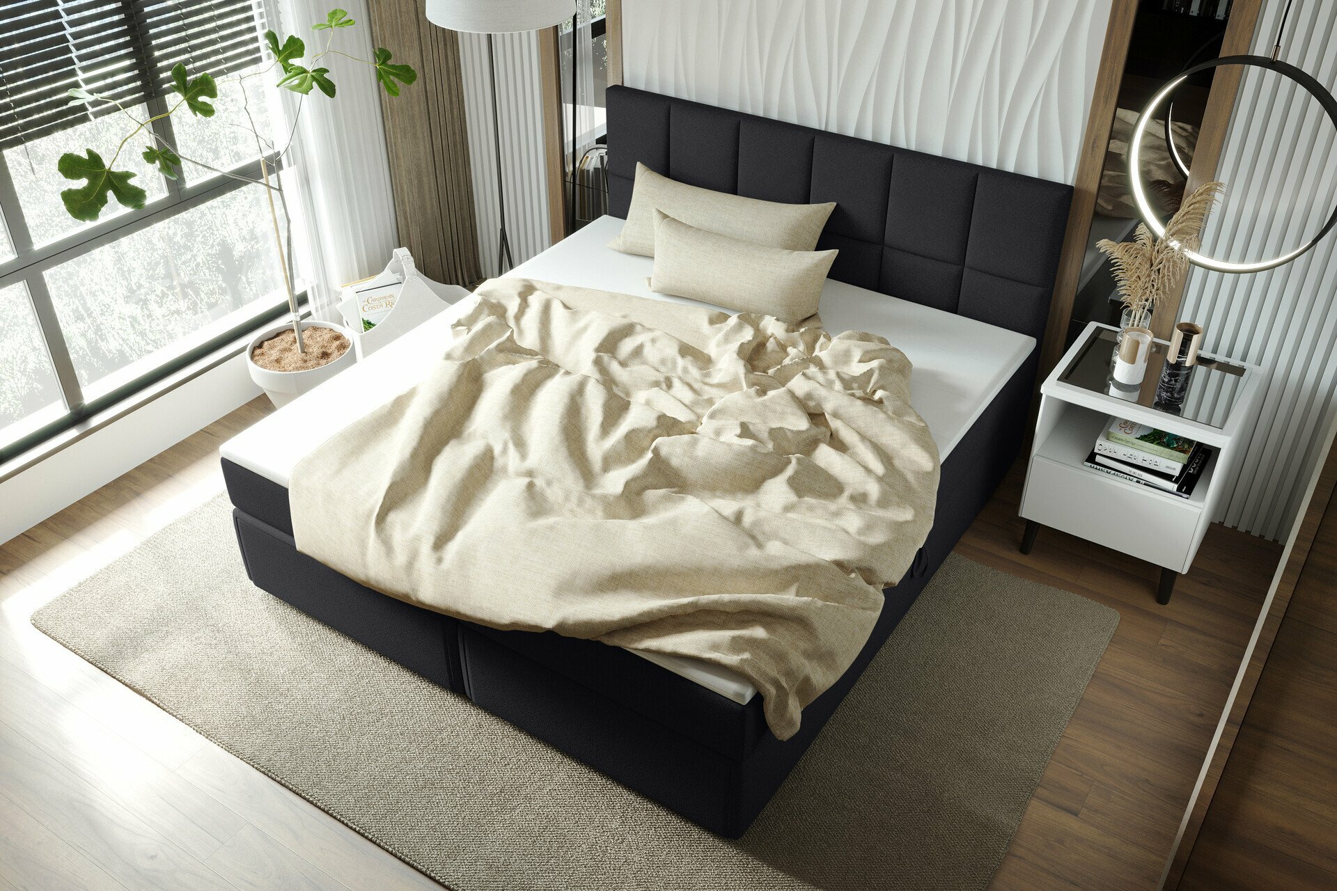 Boxspringbett, Garda