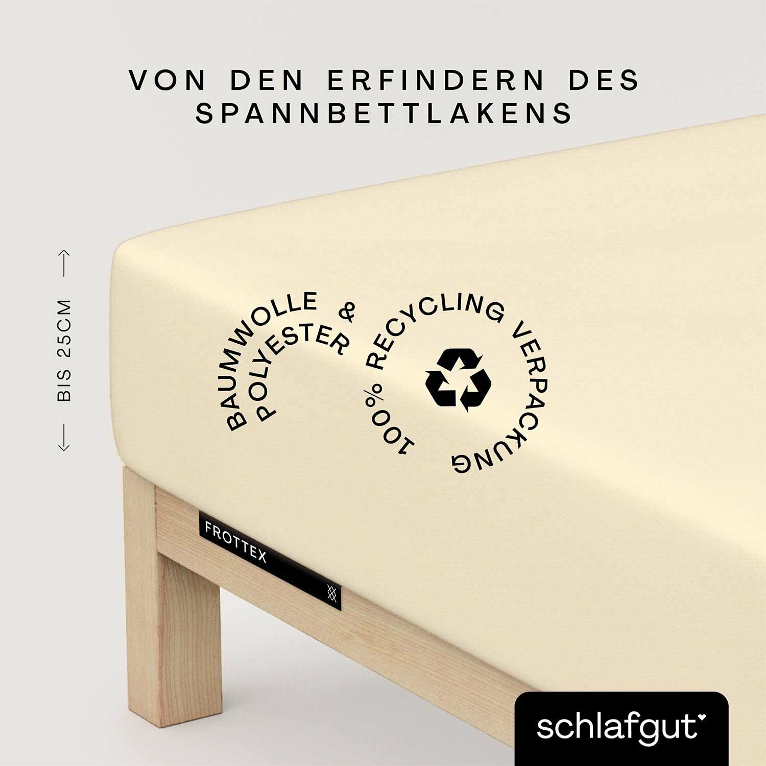 Spannbettlaken, Frottex