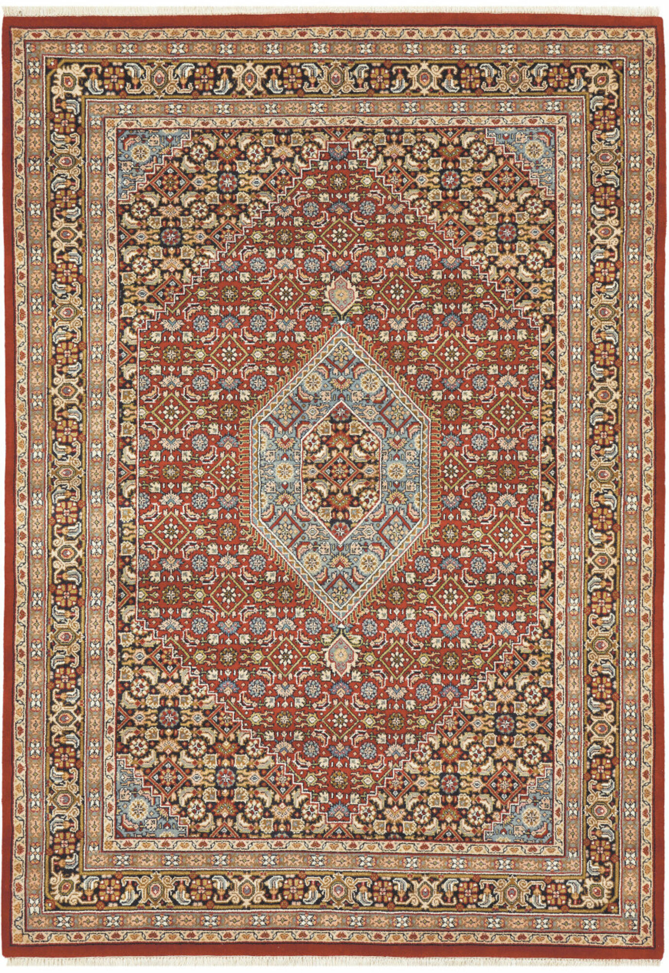 Handknüpfteppich, Benaras Bidjar