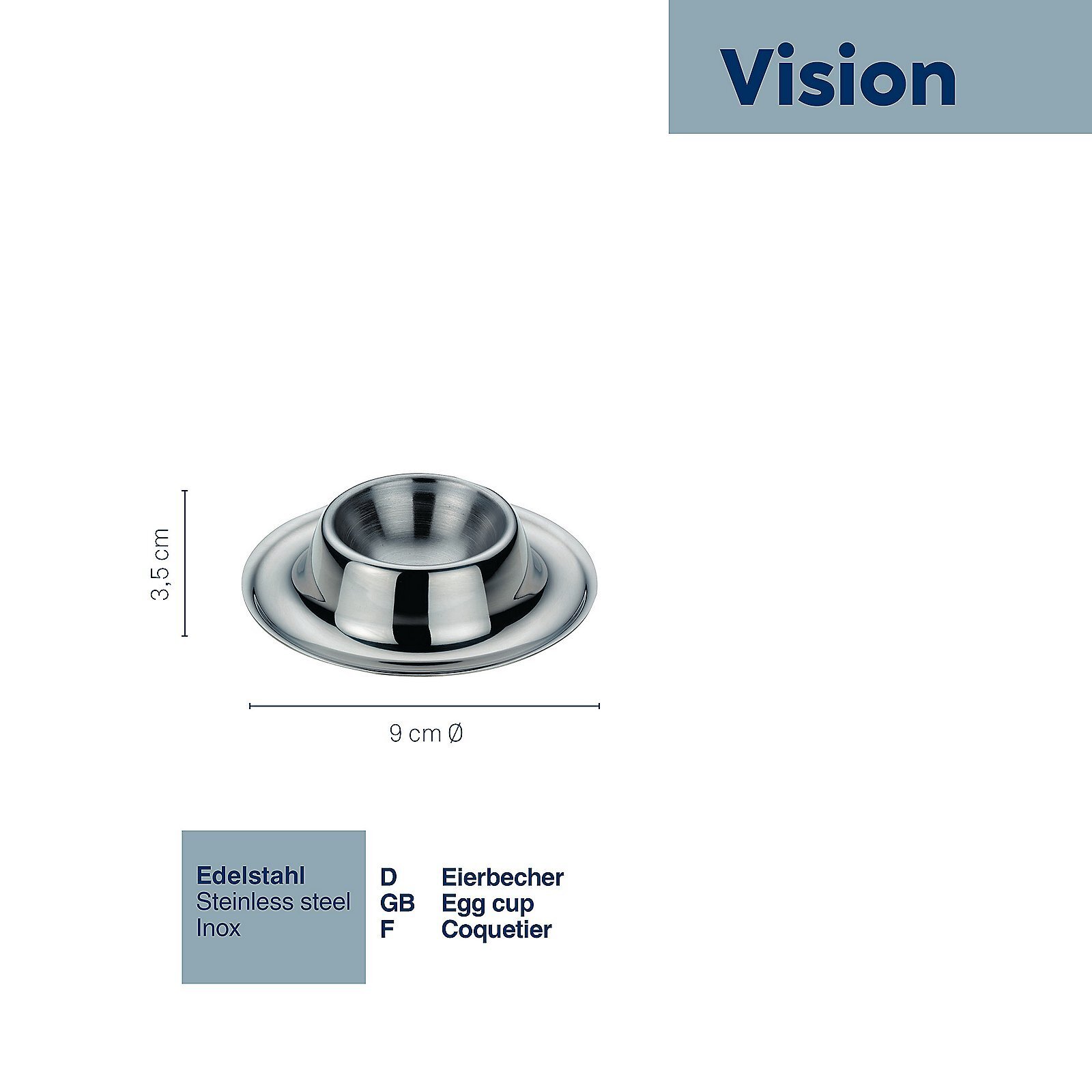 Eierbecher-Set, Vision