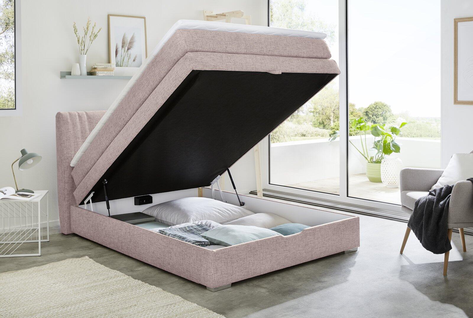 Boxspringbett m bk, Amira