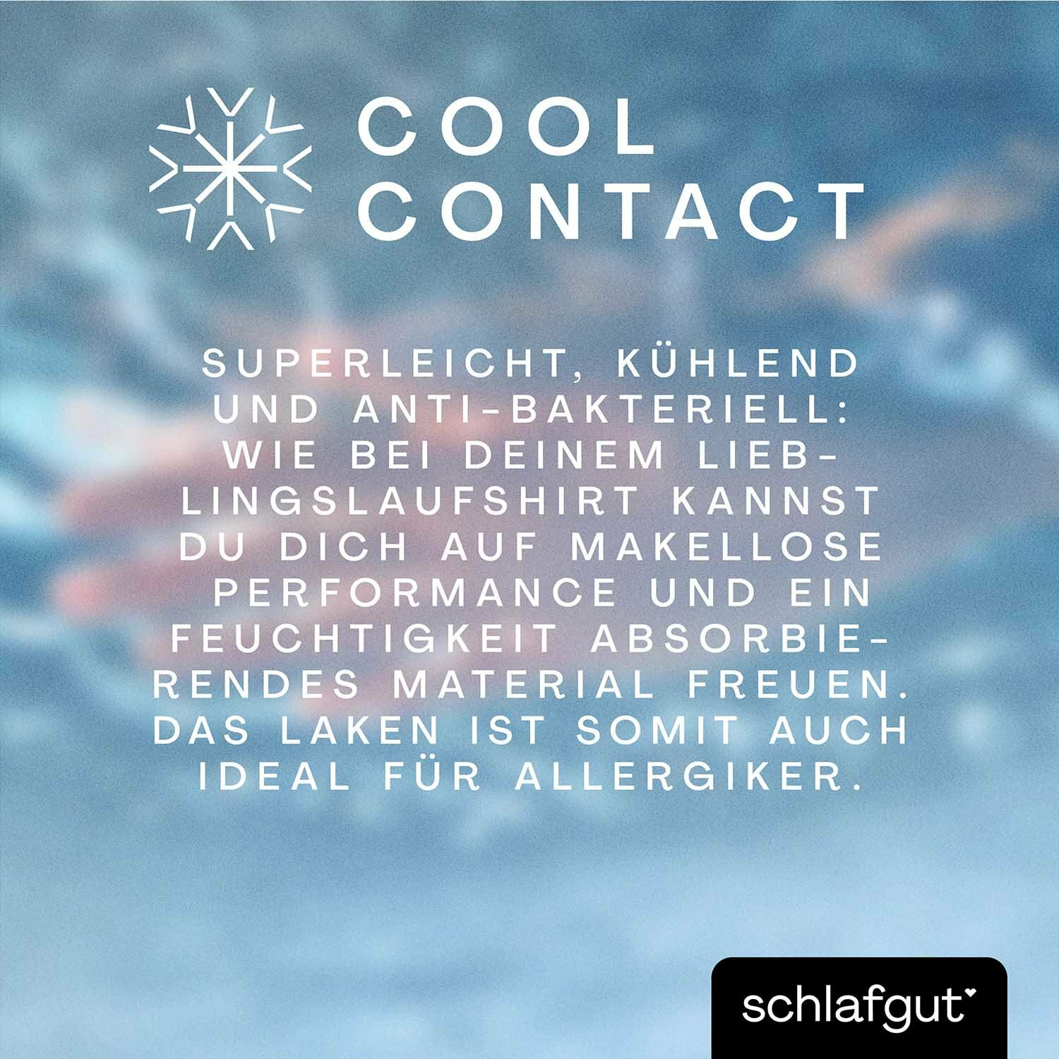Cool Contact Spannbettlaken
