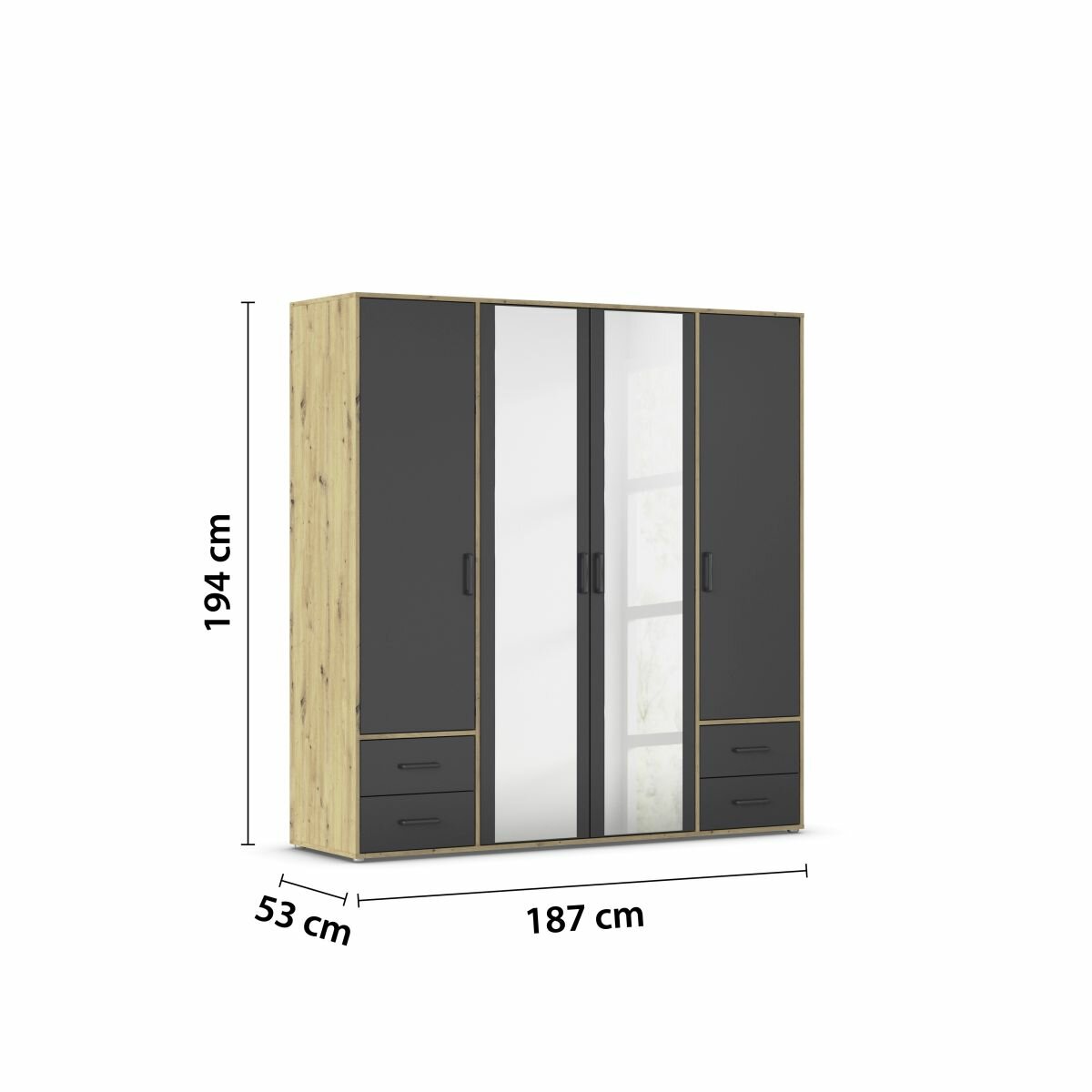 Drehtürenschrank, Voyager